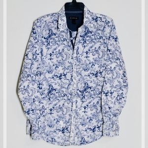 INC Paisley Button Down Shirt